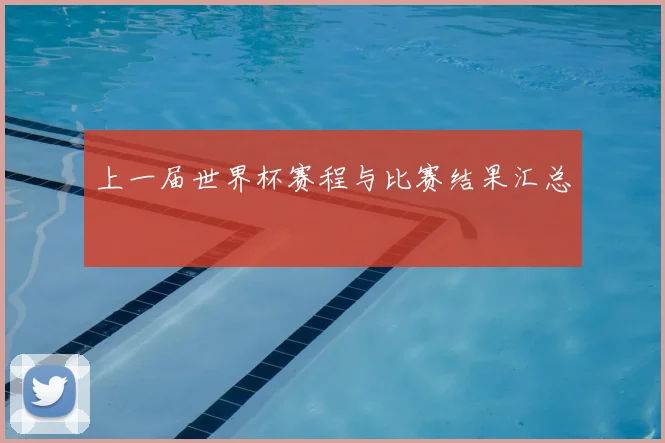 上一届世界杯赛程与比赛结果汇总